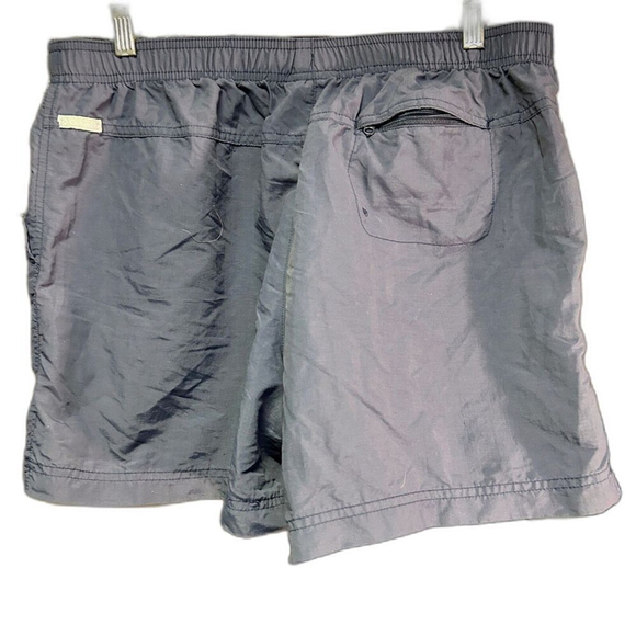 Columbia Mens Gray Nylon Shorts Large - Picture 3 of 9